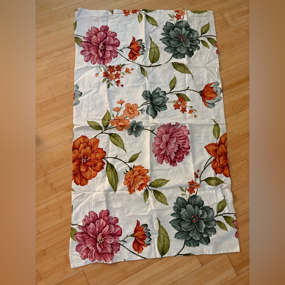 Hillcrest King Size Cotton Floral Pillowcases